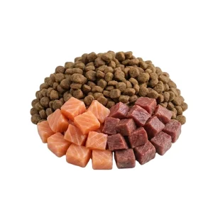 High Protein Grain Free Dog Dry Food Chicken Salmon Kibble Balanced Nutrition for Puppy Adult Senior Dogs