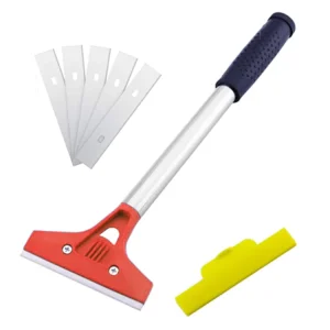 High Quality Aluminum Alloy Scraper Stainless Steel Handle for Window Glass Floor Cleaner