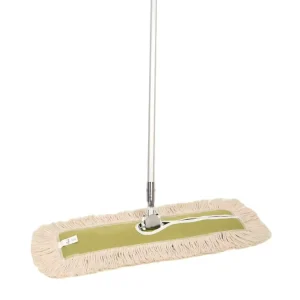 High Quality Aluminum Handle Cotton String Flat Mop for Professional Janitorial Cleaning