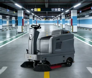 High Quality Battery Powered Ride on Floor Sweepers Street Sweeper Machine industrial Commercial CleaningEquipment