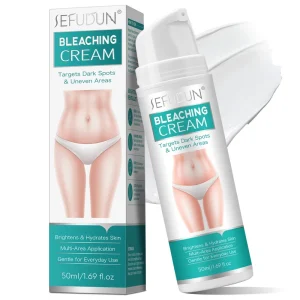 High Quality Best Women Private Parts Bleaching Cream Instant Under Leg Lightening Body Bleach Cream for Dark Skin