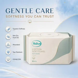 High Quality Cotton Tissue Paper Disposable Face Cleansing Wipes for Makeup Removal Salon Spa Home Travel Soft Cotton Tissue