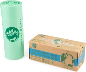High Quality Custom 100% Compostable Eco Friendly Biodegradable Disposable Trash Bags