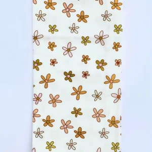 High Quality Custom Digital Printed 100% Natural Cotton Linen Tea Towel Floral Pattern Dish and Kitchen Napkin Woven Twill