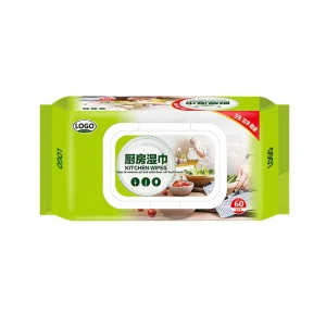 High Quality Disposable Cleansing Wipes 60 70 80 100 Count Cost Effective Solution for Family Daily Kitchen Cleaning