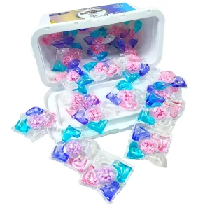 High Quality Disposable Detergent Pods 3 4 5 6 7 in 1 Last Fragrance Fabric Softener Laundry Liquid Capsule Washing Pods