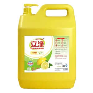 High Quality Disposable Eco Friendly 10Kg OEM Lemon Scented Dish Detergent Liquid Private Label for Easy Oil Removal and Washing