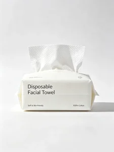 High Quality Disposable Top Grade Cotton Soft Biodegradable Eco Friendly Household Face Towel Breathable Plain Direct Factory