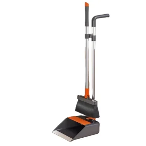 High Quality Durable Stainless Steel Magic Broom Long Handled Dustpan Set Soft Bristles PP for Home Cleaning for Kitchen Floors