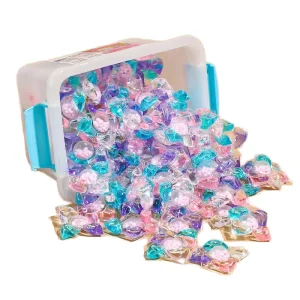 High Quality Eco Friendly 100 PCS X 10g Laundry Detergent Pods Factory Direct Sale Household Cleaning Products for Apparel Gel