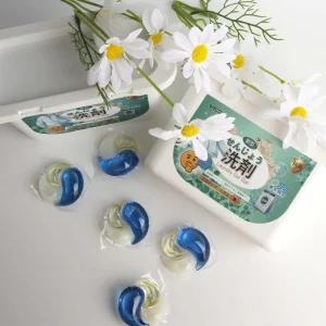 High Quality Eco Friendly Automatic Laundry Detergent Pods Disposable Mild Formula Laundry Soap for Flooring