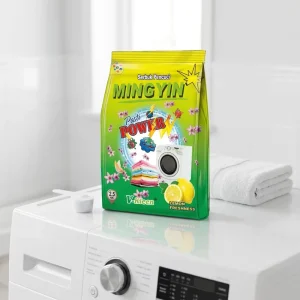 High Quality Eco Friendly Floral Natural Scented Laundry Detergent Powder Deep Stain Removal for Bulk Household