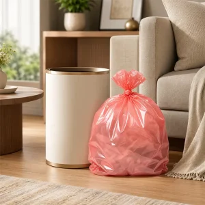 High Quality HDPE Plastic Garbage Bags Roll Custom Small Thick Trash Bags for Household Use