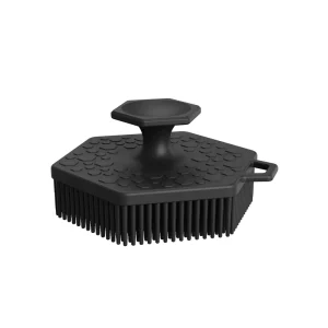 High Quality Hexagonal Silicone Scrubber Food Grade Heat Resistant Brush Kitchen Oven Cleaner Tool for Air Fryer Pot Pan
