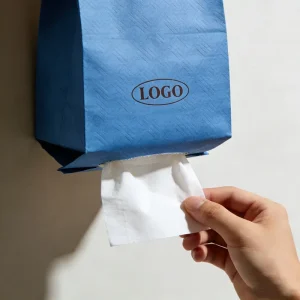 High Quality Home Wall Mounted Hanging 700 Sheets Tissue Paper Bottom Extraction Facial Cleansing Tissue Paper
