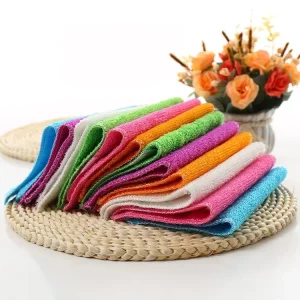 High Quality Kitchen Cleaning Dishwashing Towels with Double layer Fabric That Quickly Absorbs Water Without Shedding Hair