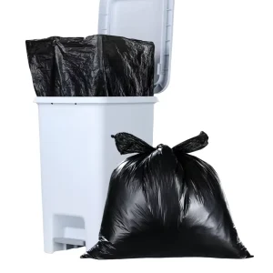 High Quality LDPE Plastic Garbage Bags Roll Custom Small Thick Rubbish Bags for Household Trash Camping Manufacturer
