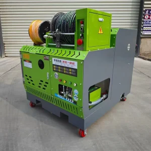 High Quality New Sewer Cleaning Machine 500L Water Tank 37HP 80L min Diesel Petrol Drain Cleaning Machine Sewer Dredger
