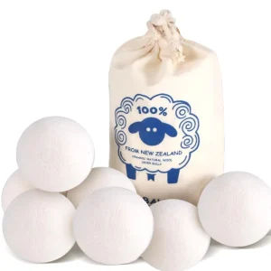 High Quality New Zealand Laundry Dryer Balls Wool Dryer Balls Hair Removal Laundry Ball