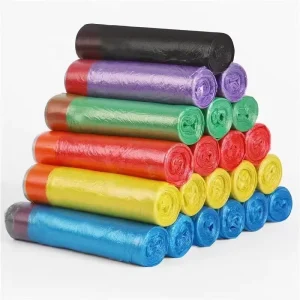 High Quality ODM Scented Garbage Bags Home Biodegradable Black Trash Bags Bin Liner Tall Kitchen Drawstring Trash Bags