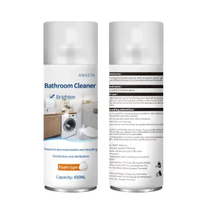 High Quality Oem Household Cleaner Mirror Bathtub Toilet Foam Degreaser Cleaner Glass Tile Bathroom Cleaner Spray