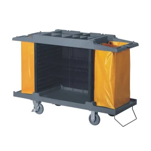 High Quality Plastic Medical Cart Multifunction Cleaning Trolley for Hotel Restaurant Guest Room Service Price