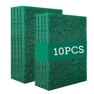 High Quality Polyester Green Sponges Kitchen Scouring Pads Scourer Cleaning Scrubber NO.8903