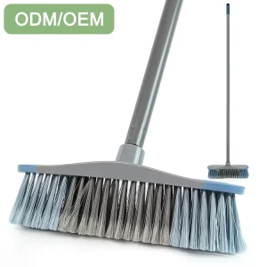 High Quality Portable PET Head Push Broom and Mop for Indoor and Outdoor Home and Office Cleaning Industrial Tools
