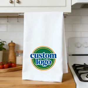 High Quality Tea Towel Custom Kitchen Towel Personalized Design Multi-Size
