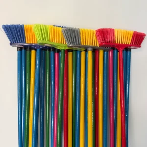High Quality Thickened Plastic Mop Head with Wooden Handle Durable Household Floor Cleaning Sweeper Easy Home Cleaning