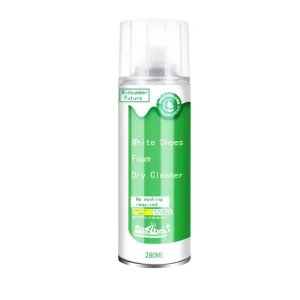 High Quality White Shoe Cleaner OEM Custom Aerosol Foam Footwear Cleaner