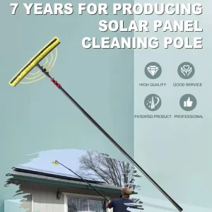 High Reach Glass Professional Cleaning Tools Carbon Fiber for Window Solar Panel Cleaning Extension 20ft 30ft 40ft
