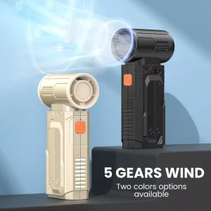 High Speed Portable Rechargeable Compressed Air Duster Turbo Fan Mini Blower