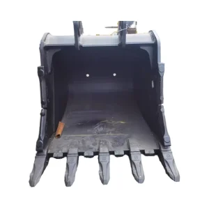 High Strength 48 Ton Excavator Standard Bucket 2.5m³ Heavy Duty Digging Bucket with Alloy Steel Wear Plates for Mining