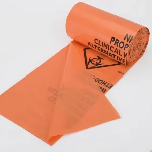 High Strength Starseal Bottom Garbage Trash Bags Refuse Sacks on Roll