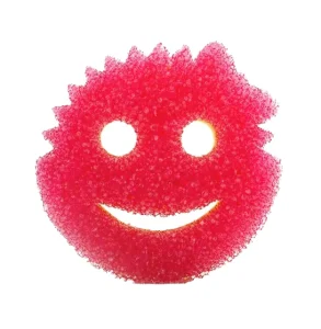 High Water Absorption Scourer Sponge Cloth for Kitchen and Bathroom Cleaning