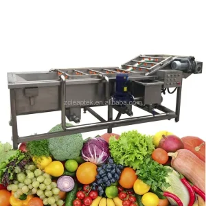 High efficiency Fruit and Vegetable Cleaning Equipment Applicable to Stem Vegetables and Leafy Vegetables and Various Fruits