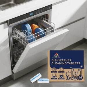 High performance Disposable Solid Dishwasher Cleaning Tablets Eco Friendly Bulk 20g