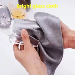 High quality Quick drying Water absorbent Ultra fine Fiber Glass Cloth That Shines and Doesn’t Shed Ideal for Mirror Clean