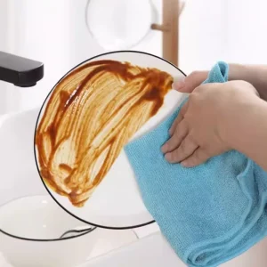 Highly Absorbent Microfiber Cleaning Towels for Home Kitchen and Car