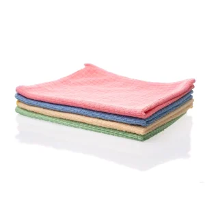 Home Cleaning Cloth Microfiber Plaid Bathroom Cleaning Cloth