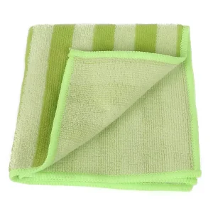 Home Floor Cleaning Thick Stripe Printed Microfiber Universal Cloth