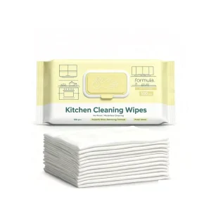Home Kitchen Oil-Dissolving Wipes Spunlace Fabric for Eliminating Grease Stains OEM