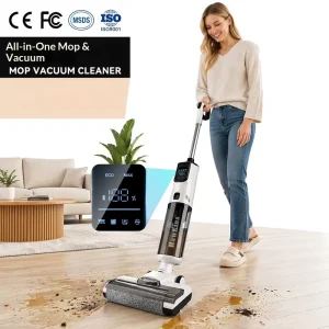 Home Use Floor Cleaner Electric Mop Floor Scrubber Cordless Home Model Smart All in one Vacuum Mop Wash