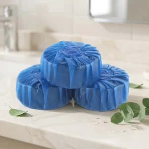 HongHan Blue Disposable Solid Toilet Bowl Cleaner Block for Bathroom Cistern and Deodorizing
