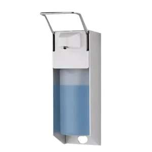 Hospital ABS Plastic Elbow Operated Controlled Press Hand Sanitizer 1000ml Soap Dispenser