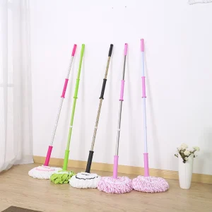 Hospital Home Long Handle Rotating Microfibre Mop