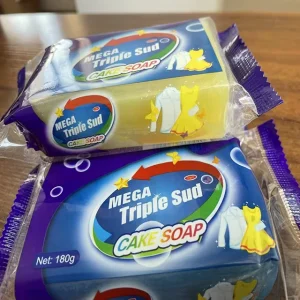 Hot Sale Bag design for customer brand Top Grade Material detergent laundry bar soap for home family hotel