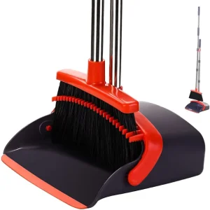 Hot Sales Broom and Dustpan Broom Set with Extendable Long Handle Broom Dustpan Combo Home Cleaning