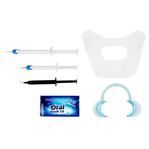 Hot Sell 2.5 5ML 35% 44% Dental Bleaching Dual Barrier Gel Teeth Whitening Gel Bulk